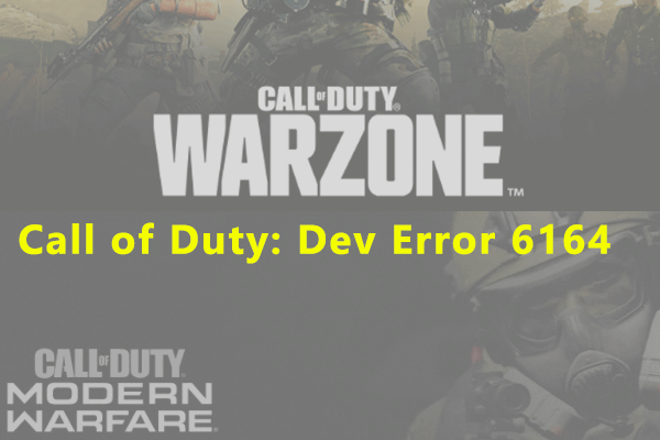 How to Solve Dev Error 6164 in Call of Duty? Here Are the Fixes