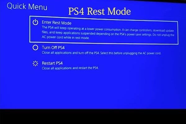 PS4 Rest Mode│How to Put PS4 in/out of Rest Mode