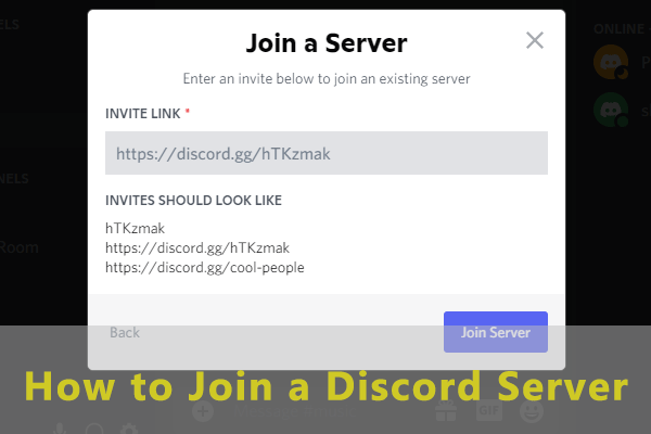 How to Join a Discord Server? Here Is the Tutorial – New Update - MiniTool  Partition Wizard