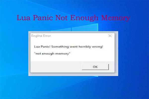 A Complete Lua Panic Not Enough Memory Fix Guide