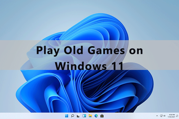Can I Play Old Games on Windows 11? How to Get Old Games?