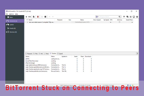 BitTorrent Stuck on Connecting to Peers? Here’s How to Fix It