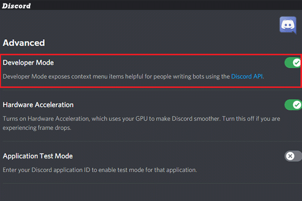 Discord Developer Mode in a Nutshell 