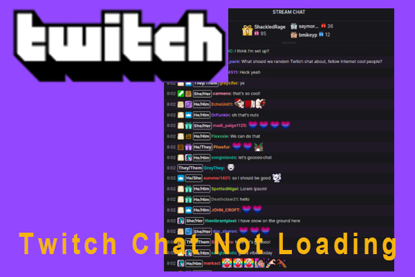 twitch chat not loading