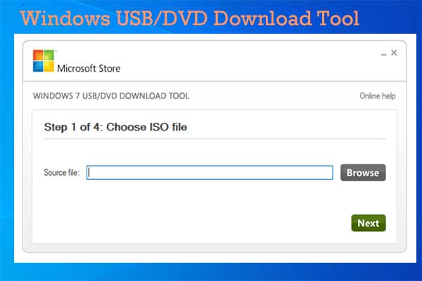 windows usb dvd tool 10