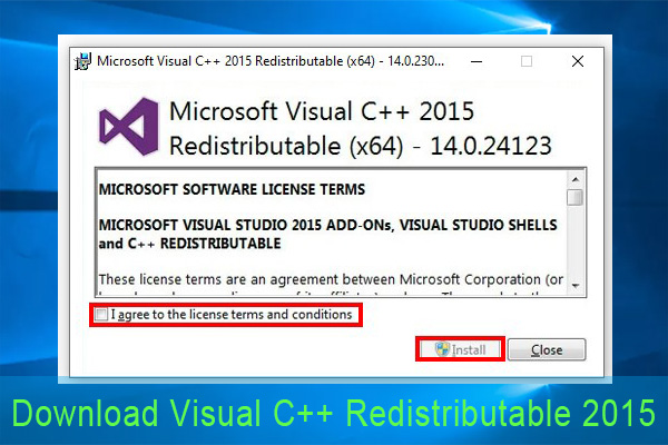 download microsoft visual c   2015 redistributable 2022 x86