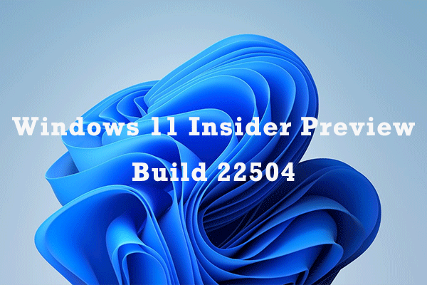 Windows 11 Insider Preview Build 22504 Released See What s New 