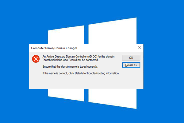 Fix: Active Directory Domain Controller for Domain Not Contacted