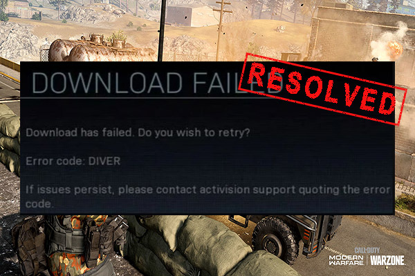 Call of Duty Modern Warfare Update Issues on PC/PS4/Xbox? [Fixed] -  MiniTool Partition Wizard