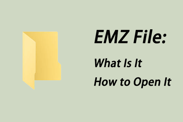 EMZ File: What Is it & How to Open it on Windows 11/10
