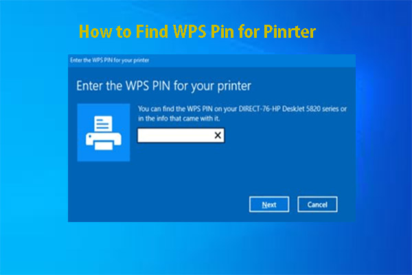 How to Find WPS Pin for Printer & Establish Wireless Connections