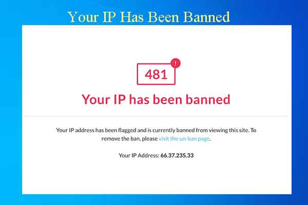What to Do If Your IP Has Been Banned? Apply These Solutions