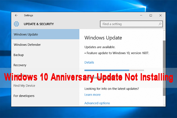 Windows 10 Anniversary Update Not Installing? | Fix It Now