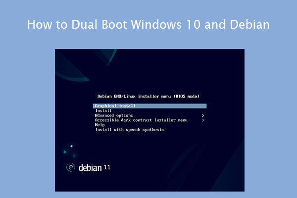 How to Dual Boot Windows 10 and Debian [With Pictures]