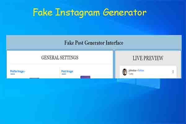 Top 4 Fake Instagram Generators to Create Fake Instagram Posts