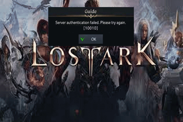 Lost Ark: Server authentication failed. 10010 : r/lostarkgame