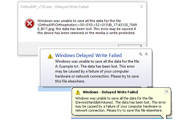 How to Fix Windows Delay Write Failure & Recover Lost Data