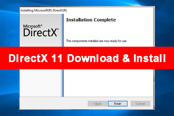 DirectX 12 (Ultimate) Download for Windows 10/11 PC - MiniTool