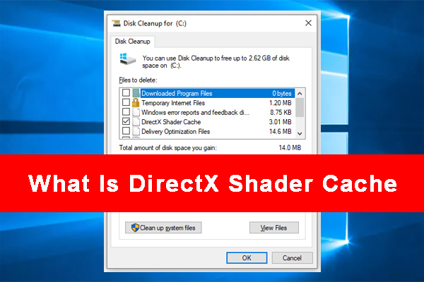 2023 Shader Cache Size For Gaming in it 