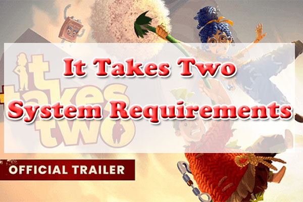 It Takes Two system requirements