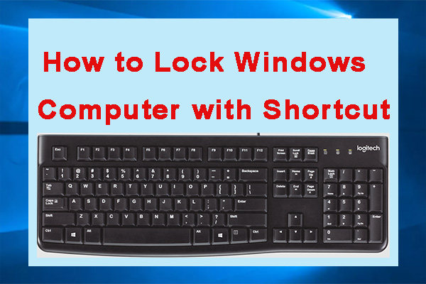 lock computer screen shortcut