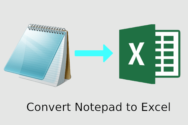 How to Convert Notepad Data to Excel