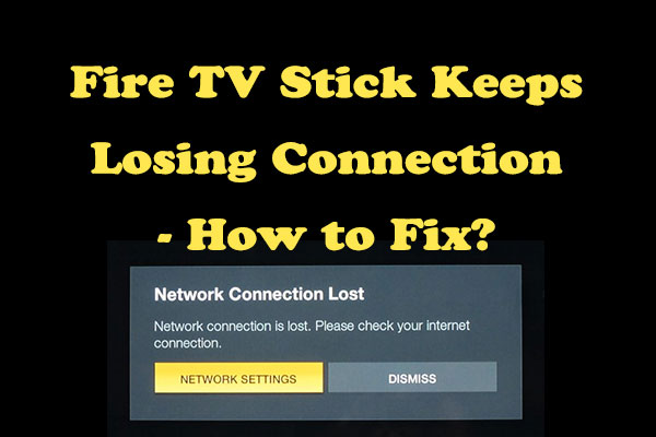 Connect Firestick to a Wired Ethernet network 