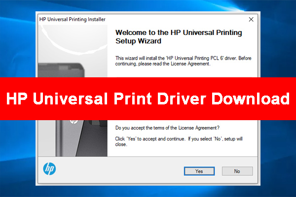 HP Universal Print Driver Download for Windows 10/11 | Get It Now - MiniTool Partition Wizard