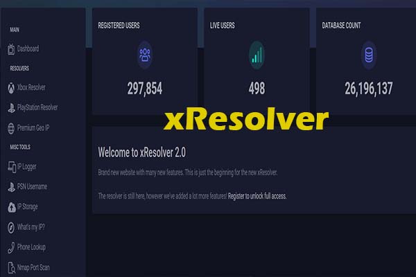 Xresolver: Både en Xbox Resolver og PSN Resolver (What + How)