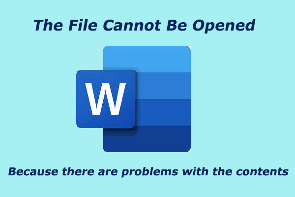 How to Fix Word File Problems with Contents Error
