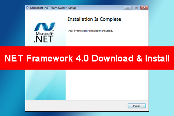 NET Framework 4.0 Download/Install for Windows [32-bit & 64-bit]