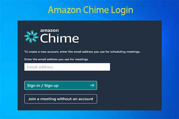 Amazon Chime Login Tutorial on Both Desktops and Web Browsers