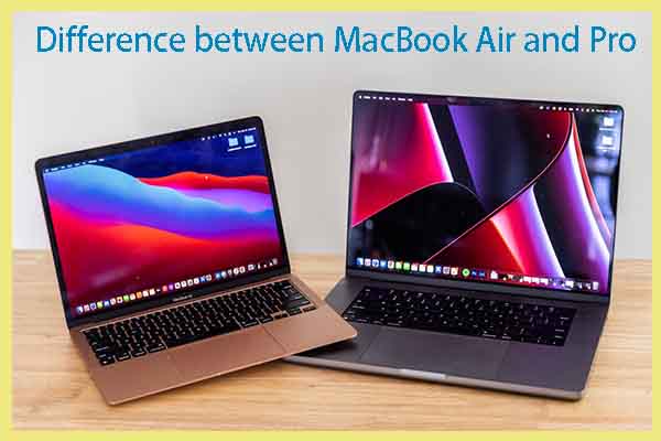What’s the Difference Between MacBook Air and Pro? [Answered ...