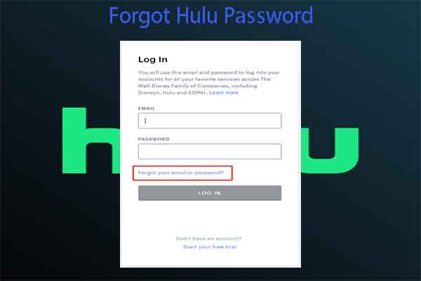 hulu.com/forgot: How to Reset/Change the Forgot Hulu Password?