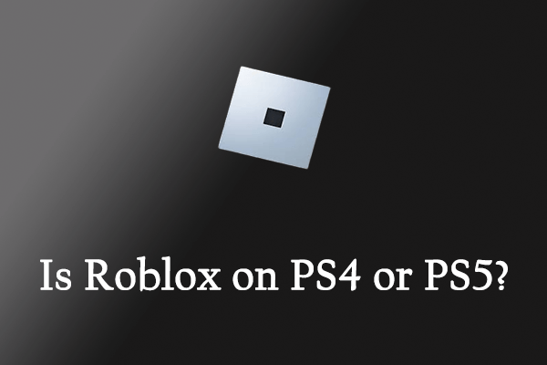 When does Roblox come to PS4 and PS5?