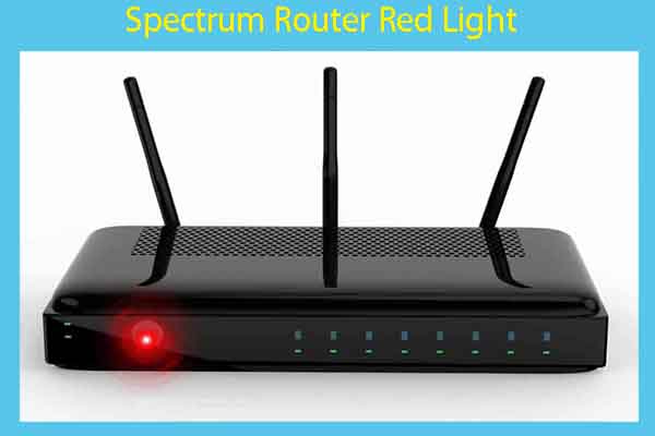 Spectrum Router Blinking Red Light