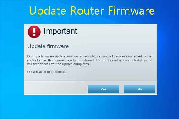 How To Update Router Firmware How To Check Firmware Version 