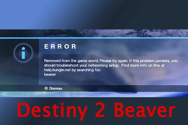 What Can You Do to Fix the Destiny 2 Beaver Error?