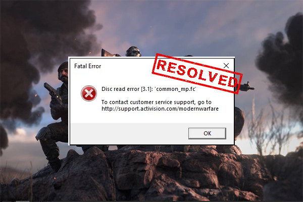 8 Ways to Fix Call Of Duty Modern Warfare 2 Disk Read Error Hatası