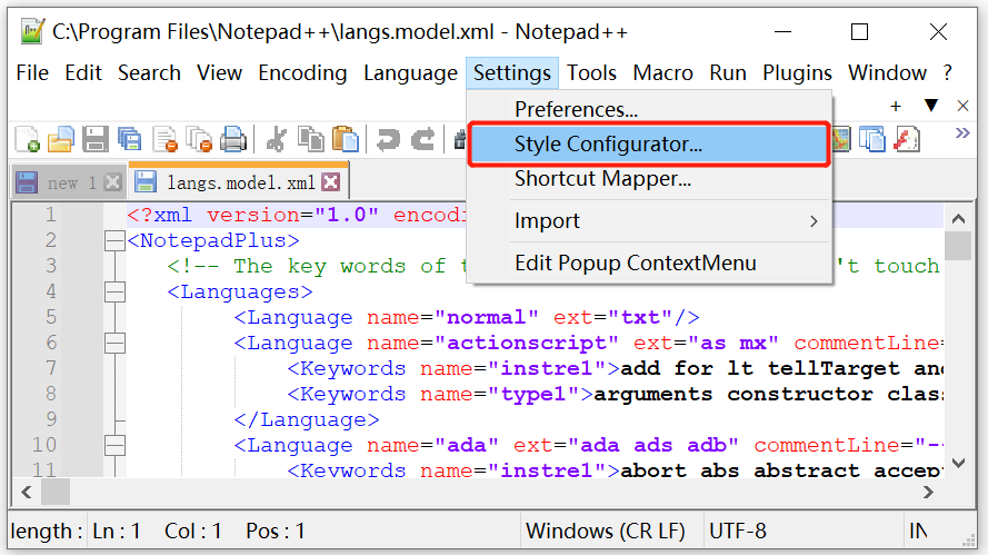 Reset Notepad Window Position and Size in Windows 10