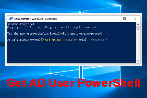 Get-ADUser: How to Get AD User PowerShell in Windows 10/11