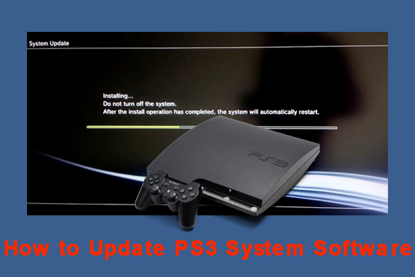 cant download ps3 system software