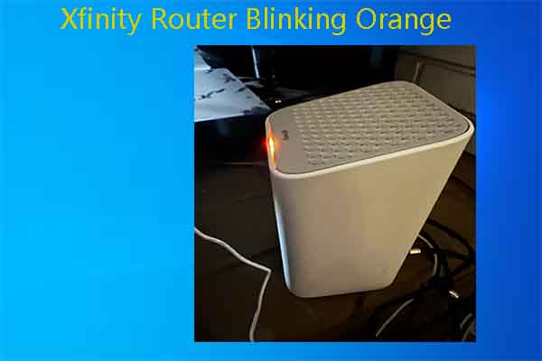 Xfinity Router Blinking Orange Causes