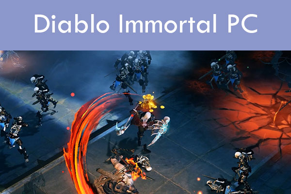 Diablo Immortal presenta sus requisitos para PC