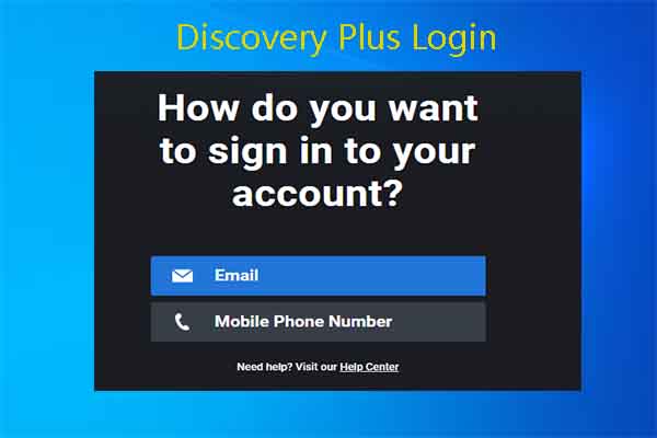 login on  Discover