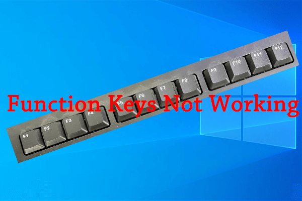 Function Keys Not Working in Windows 10? Try These Fixes