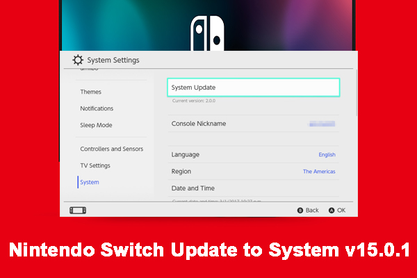 Nintendo Switch Update to System v15.0.1: Here’s a Full Guide
