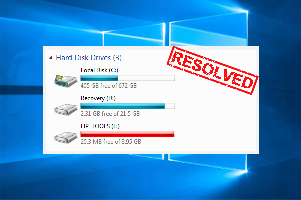 What’s HP TOOLS Drive and How to Fix Its Full Issue? [Answered ...