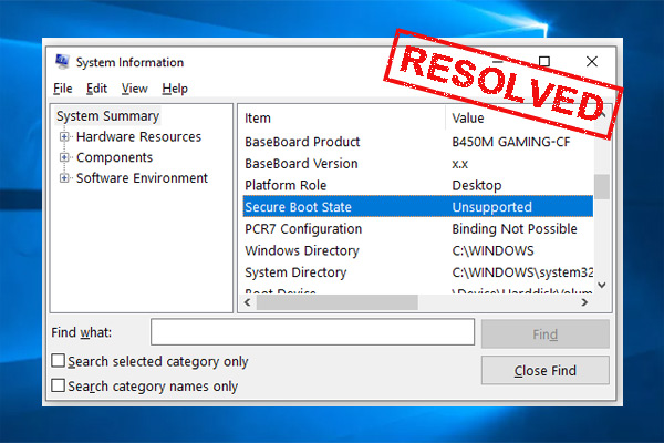 Secure Boot Is Unsupported or Off in Windows 11/10?