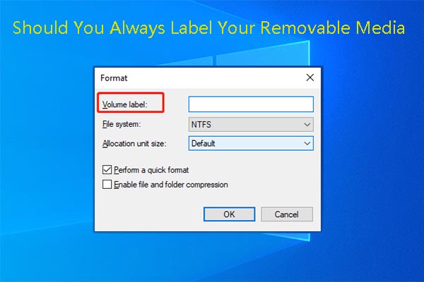 Should You Always Label Your Removable Media? Check Answers